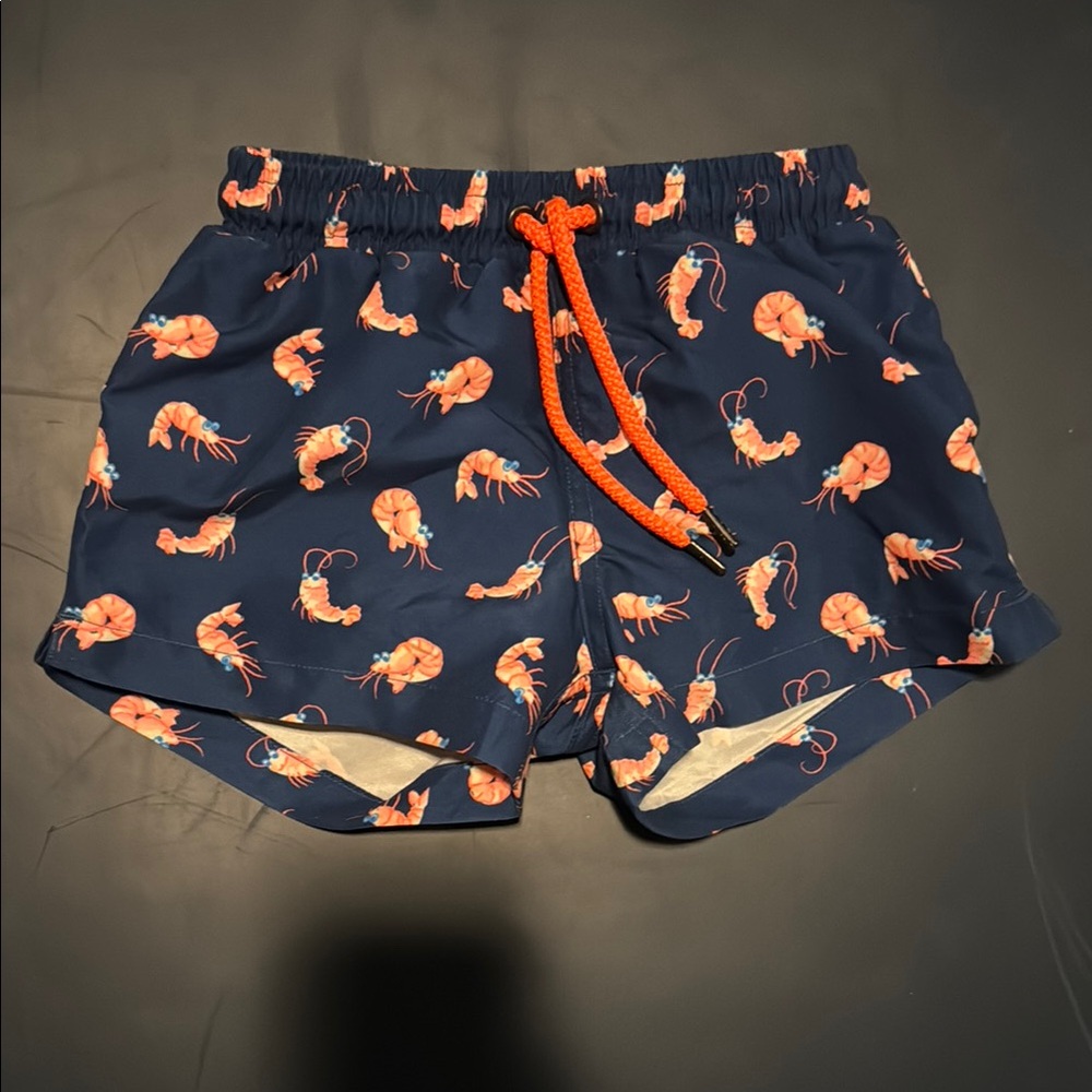 Boys swim trunks with shrimp SUNUVA